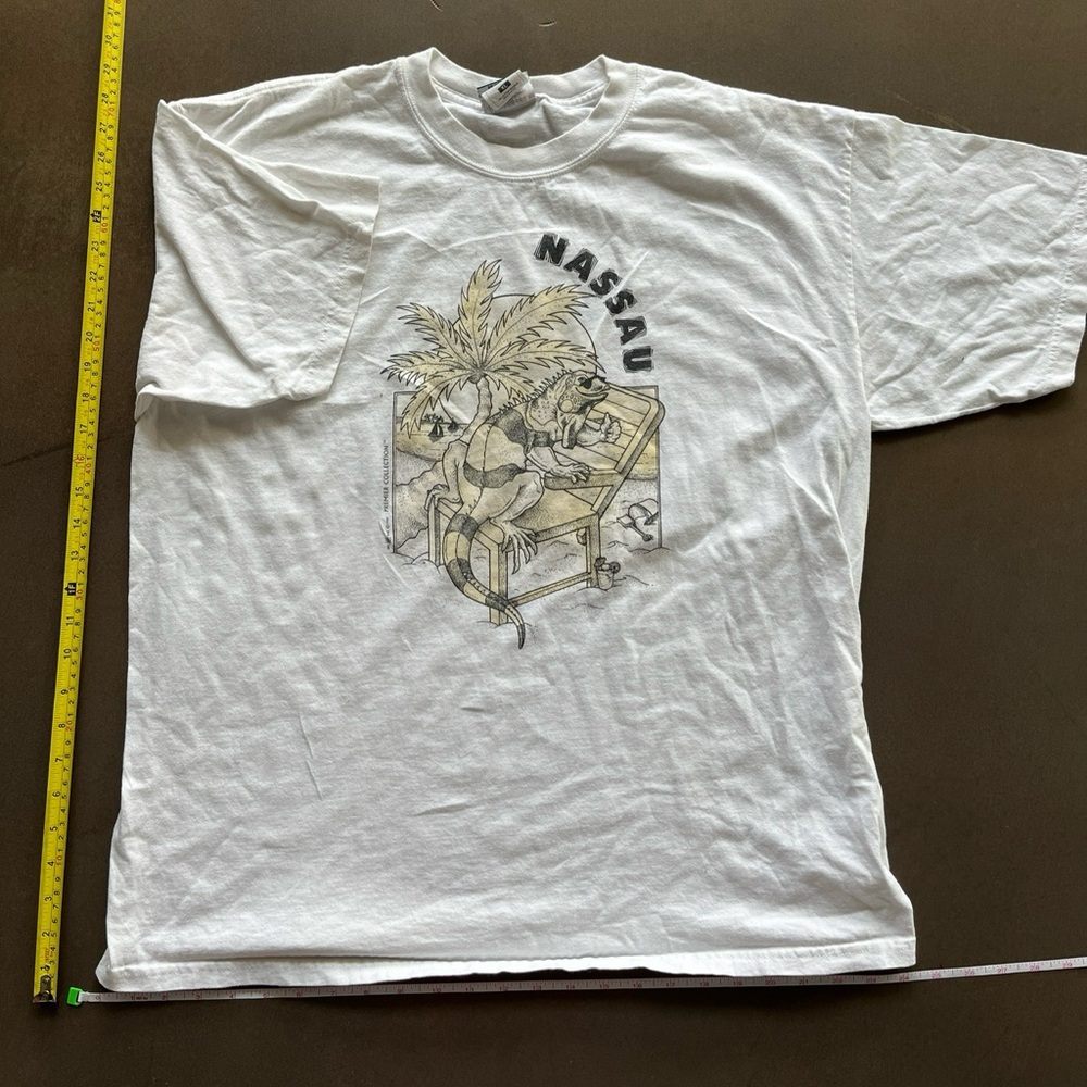 White Graphic T-Shirt Nassau